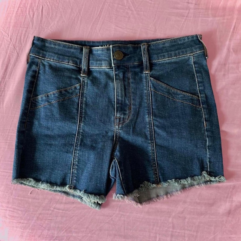 Raw Hem Retro Cut Shorts by American Eagle